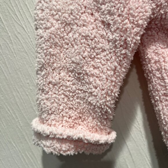 Peter Rabbit Seedlings Hooded Cardigan Jacket Pink Fleece Size 12 18 Mths - Picture 6 of 9